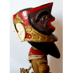 Wayang pop met bijzonder hoofd